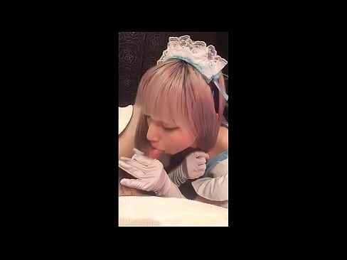 ❤️ Japanese Idol [mayuka], fransk hushjelp kostyme, del 1, blowjob og rykk av med lotion ❤ Sexvideo hos oss ❌